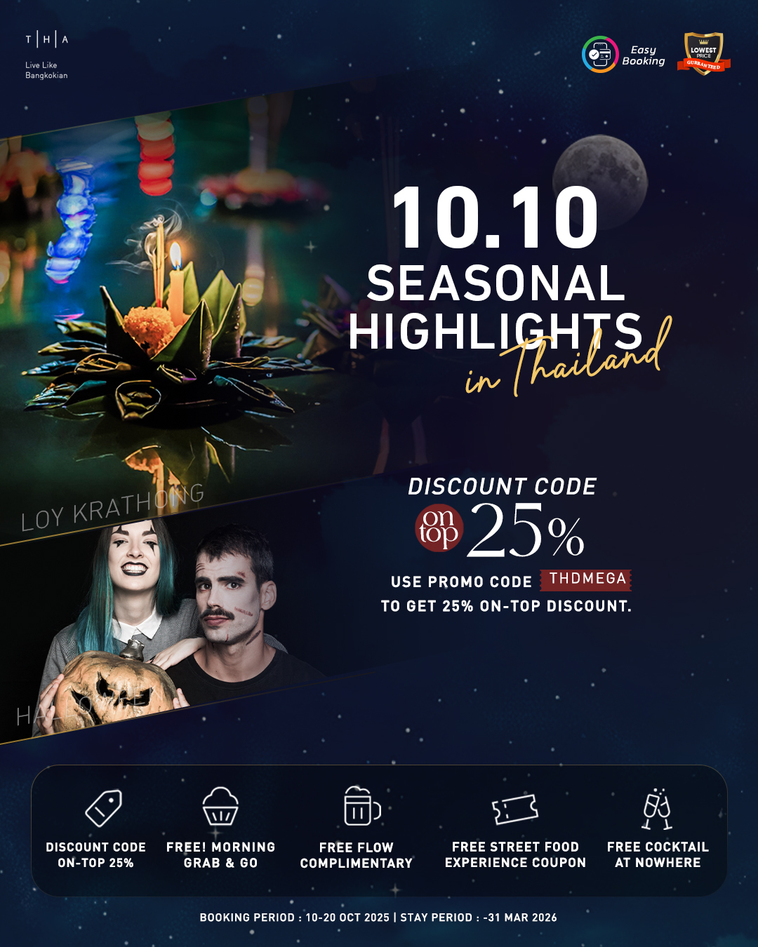 THA City Loft - Loy Krathong, Halloween Bangkok